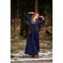 Wikinger Kleid Aslaug Blau XXL