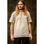 Mittelalter Hemd kurzarm Erhart Natur XL