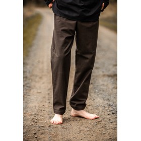 Mittelalter Hose Peter Dunkelbraun XL
