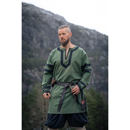 Wikinger Tunika Bragi Grün XL
