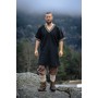 Wikinger Tunika kurzam "Loki" Schwarz XL