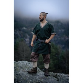Wikinger Tunika kurzam "Loki" Grün S