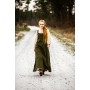 Wikinger Leinen Überkleid Alena Grün L/XL