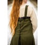 Wikinger Leinen Überkleid Alena Grün XXL/XXXL