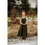 Wikinger Leinen Überkleid Alena Grün XXL/XXXL