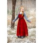 Wikinger Leinen Überkleid Alena Rot L/XL