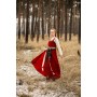 Wikinger Leinen Überkleid Alena Rot XXL/XXXL