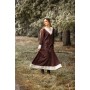 Wikinger Kleid Jorunn Braun/Natur L