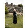 Damen Kleid "Alvilda" mit Rundhalsausschnitt Grün L