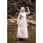 Damen Kleid "Alvilda" mit Rundhalsausschnitt Natur M