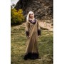 Damen Wikinger Kleid "Idun" mit Stickerei Sand M