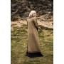 Damen Wikinger Kleid "Idun" mit Stickerei Sand XL
