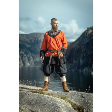 Wikinger Tunika Freydis Orange Unisex L/XL