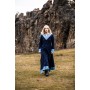 Wikinger Kleid Jorunn Blau S