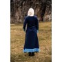 Wikinger Kleid Jorunn Blau S
