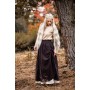 Mittelalter Rock "Elise" Braun/Natur S/M