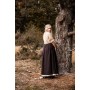 Mittelalter Rock "Elise" Braun/Natur S/M