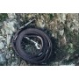 Wikinger Trinkhorn-Set "Odin & Hume" – 0,3 L Trinkhorn mit Leder-Hornhalter, lebensmittelecht