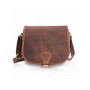 Sac en cuir naturel model 173195 Galanter