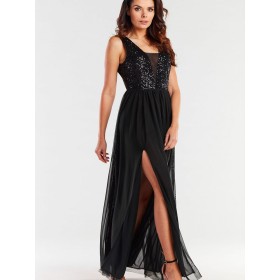 Robe longue model 174301 awama