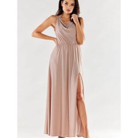 Robe longue model 174372 awama