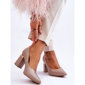 Escarpins talon large model 177681 Step in style