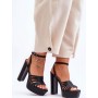 Sandales à talons model 181640 Step in style