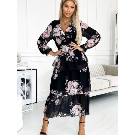 Robe de cocktail model 182506 Numoco