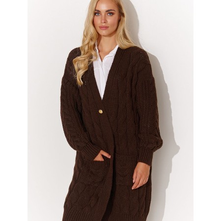 Cardigan model 184391 Makadamia