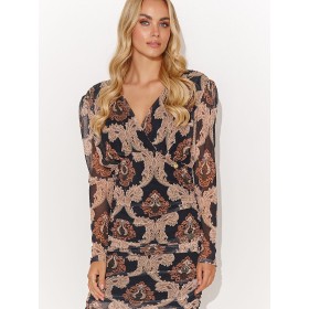 Robe de jour model 184809 Makadamia