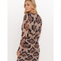 Robe de jour model 184809 Makadamia