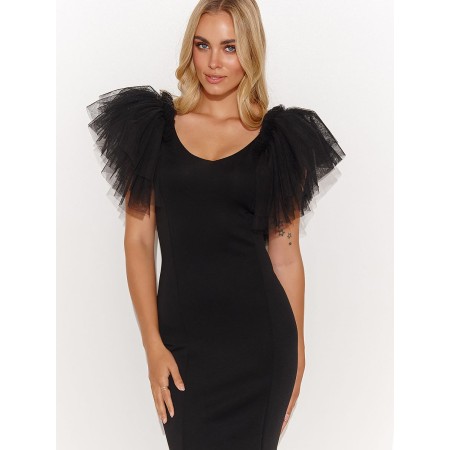 Robe de soirée model 185222 Makadamia