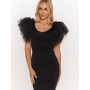 Robe de soirée model 185222 Makadamia