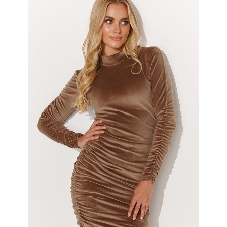 Robe de jour model 185226 Makadamia