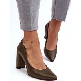 Escarpins talon large model 188524 Step in style