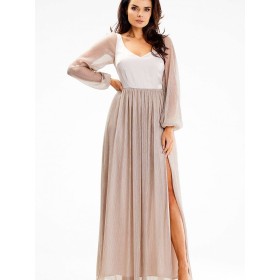 Robe longue model 189440 awama