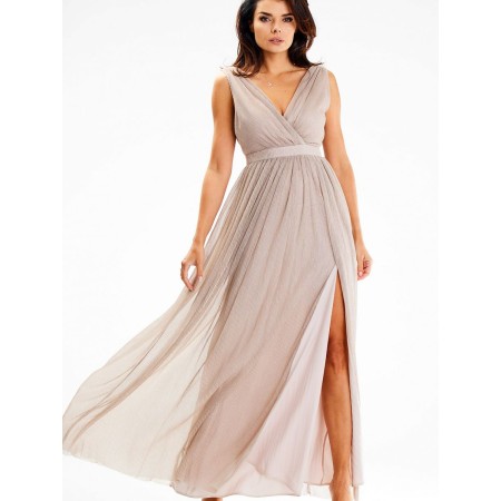 Robe longue model 189443 awama