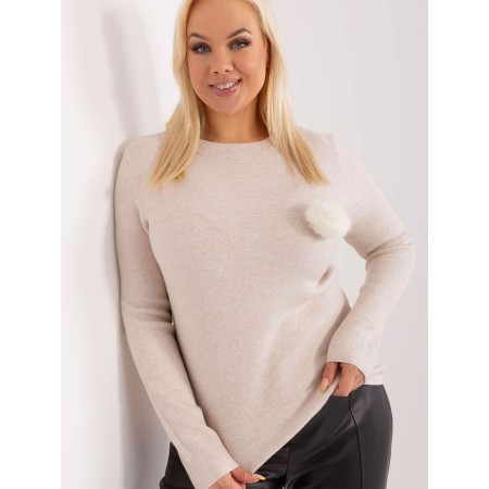 Chandail plus size model 190062 Factory Price