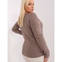 Chandail plus size model 190085 Factory Price