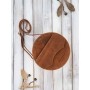 Sac en cuir naturel model 191522 Galanter