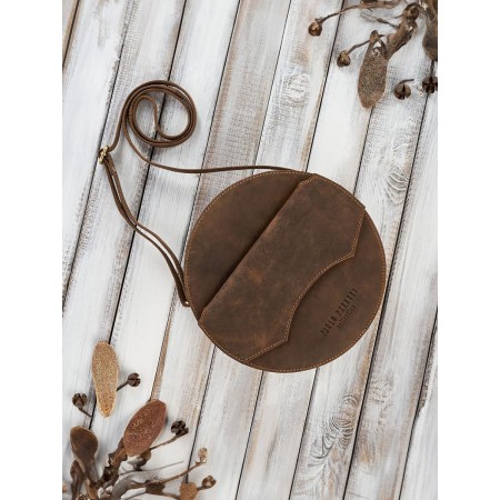 Sac en cuir naturel model 191523 Galanter