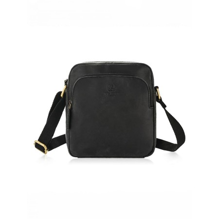 Sac en cuir naturel model 191536 Galanter
