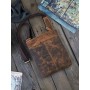 Sac en cuir naturel model 191538 Galanter