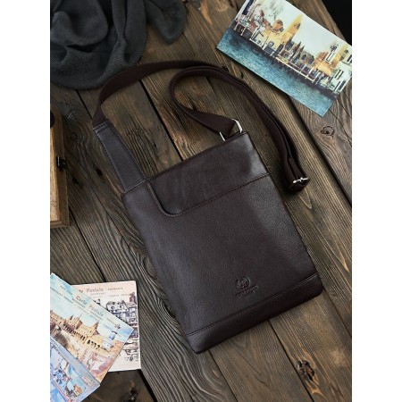 Sac en cuir naturel model 191539 Galanter