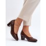 Escarpins talon large model 192918 Step in style