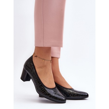 Escarpins talon large model 192919 Step in style