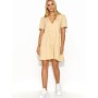 Robe de jour model 192947 Makadamia
