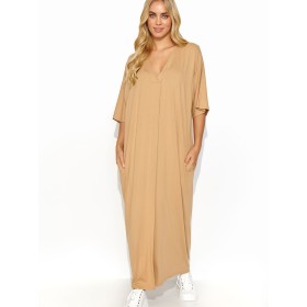 Robe de jour model 193060 Makadamia