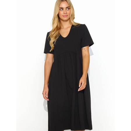 Robe de jour model 193201 Makadamia