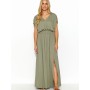 Robe de jour model 193204 Makadamia